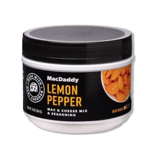 MacDaddy - Lemon Pepper Macaroni and Cheese Powder - Quick Easy ...