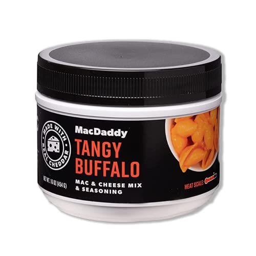 MacDaddy - Tangy Buffalo Macaroni and Cheese Powder - Quick Easy...