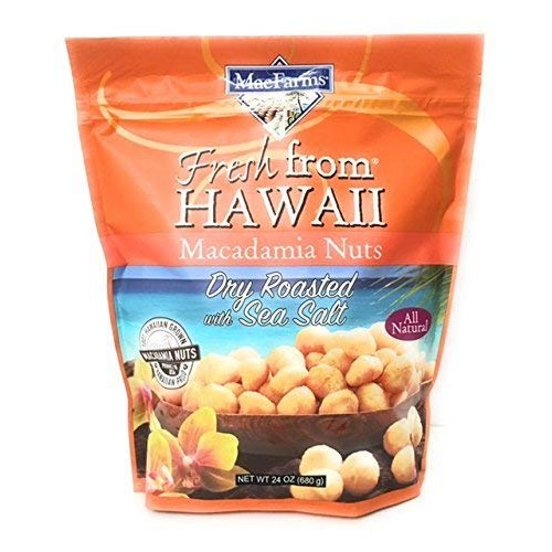 Macfarms Of Hawaii Macadamia Nuts Dry Roasted With Sea Salt, 2