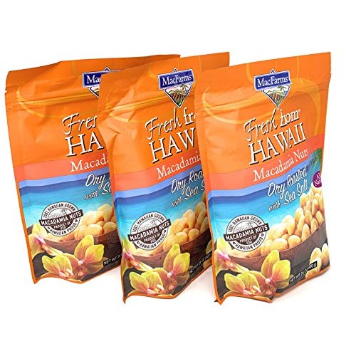 Macfarms Dry Roasted Macadamia Nuts With Sea Salt Fresh From Haw