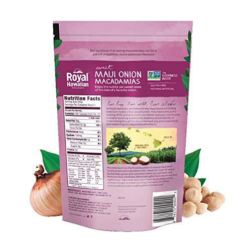 Sweet Maui Onion Macadamia Nuts - 6 Pack
