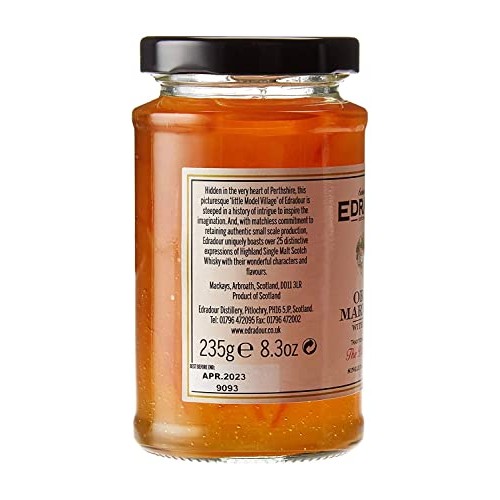 Edradour Gourmet Orange Marmalade, Set Of 2 Jars, Imported From