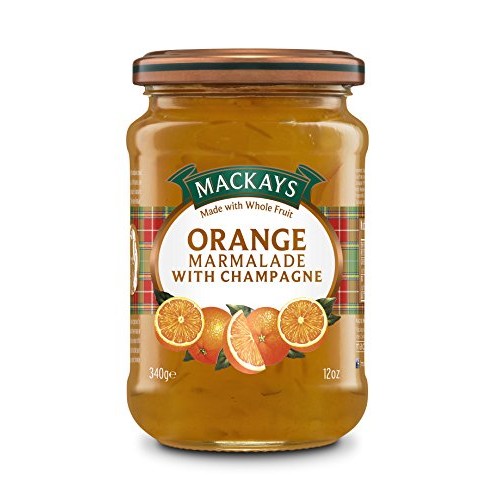 Mackays Orange Marmalade Wth Champagne, 12 Ounce