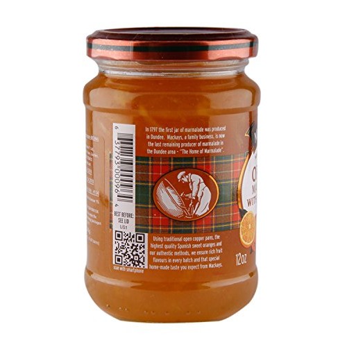 Mckays Marmalade, Orng W/Chmpgne, 12-Ounce Pack Of 6