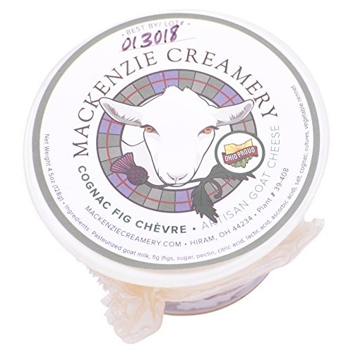 Mackenzie Creamery Chevre Cup With Cognac And Fig, 4.5 Oz