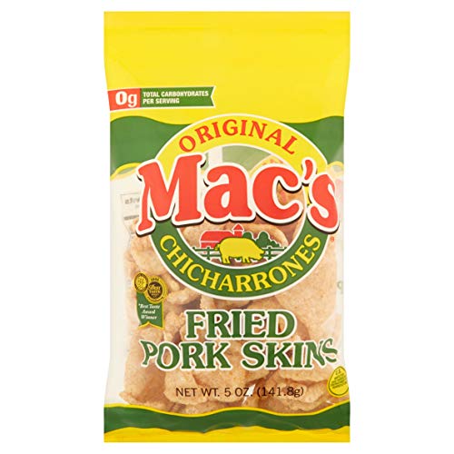 Mac’s Original Pork Skins - Low Carb, Keto Friendly Snack - Crun...