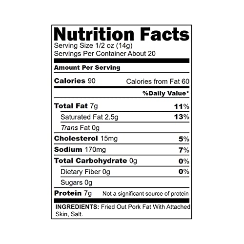 Macs Original Cracklins Pork Rind 10 Ounce, Pack of 2 Macs Original Cracklins Pork Rind 10 Ounce, Pack of 2