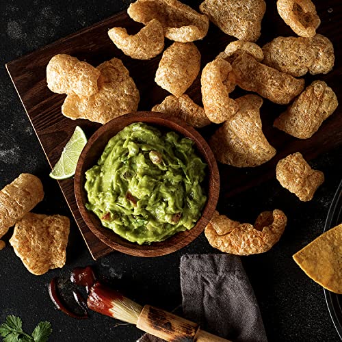 Macs Pork Rinds, Fried Pork Skins, Original, 7.5 Ounce Canister...