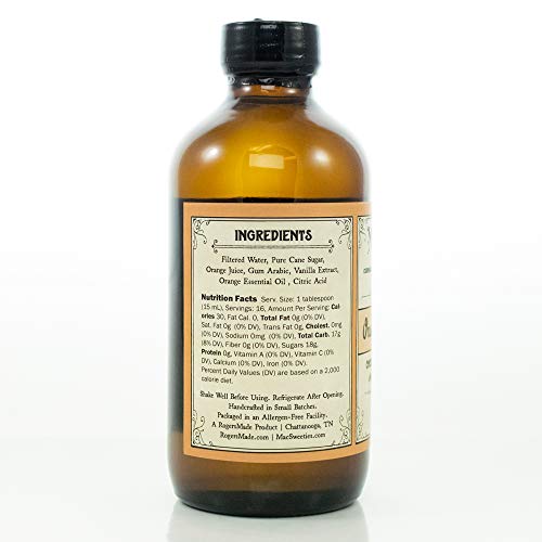 Macsweeties Cocktail Syrups &Amp; Bitters - Orange ‘N’ Cream Cocktai