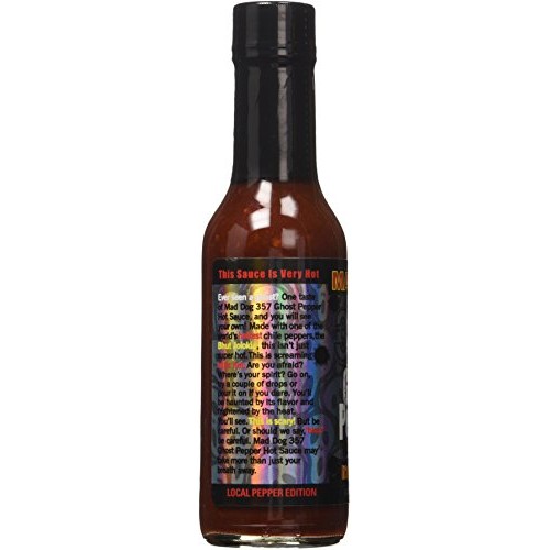 Mad Dog 357 Ghost Pepper Hot Sauce, 5Oz