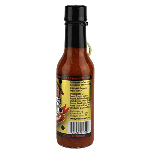 Mad Dog 357 Gold Edition Hot Sauce, 5Oz