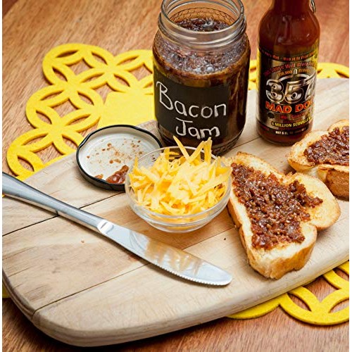 Mad Dog 357 Silver Collectors Edition Hot Sauce with Bullet Key...