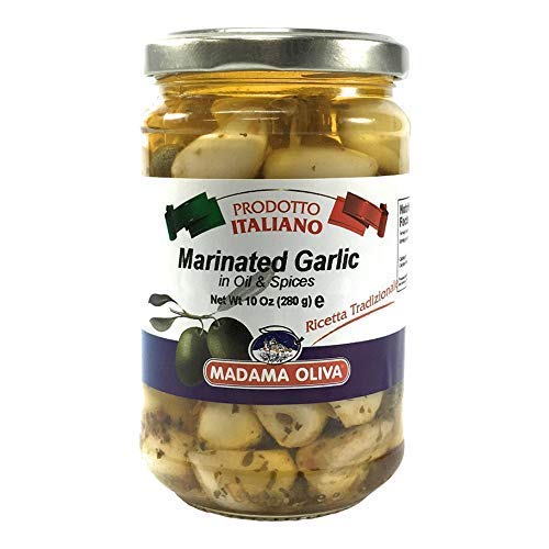 Madama Oliva, Garlic In Oil And Spices, 280 Gram