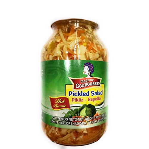 Madame Gougousse Pickled Salad Pikliz - Repollo 32 Oz