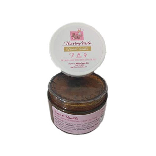 Madame Loulou 7Oz French Vanilla Bean Paste, Pure &Amp; Natural Flav