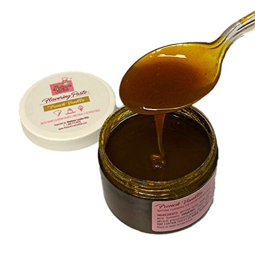 Madame Loulou 7Oz French Vanilla Bean Paste, Pure &Amp; Natural Flav