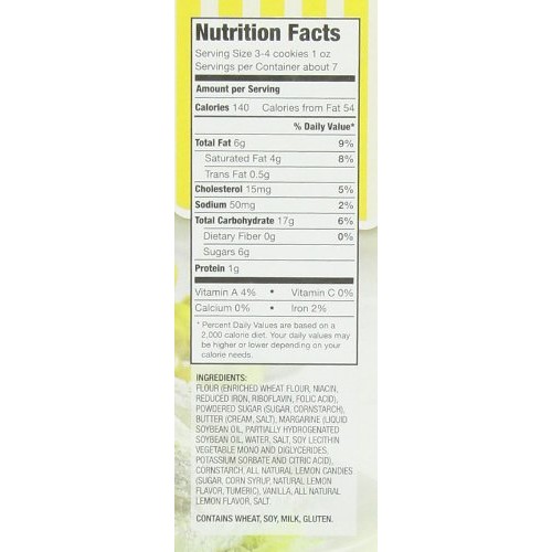 Maddys Sweet Shop Lemon Shortbread, Cookies, 7-Ounce Boxes Pac