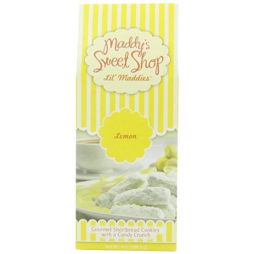 Maddys Sweet Shop Lemon Shortbread, Cookies, 7-Ounce Boxes Pac
