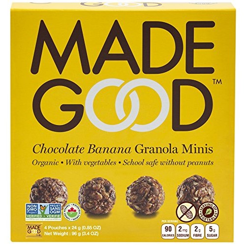 Made Good Chocolate Banana Granola Minis 3.4 Oz Pack Of 2