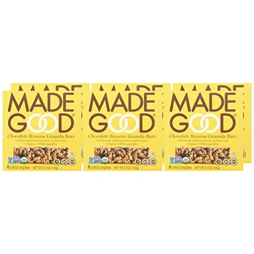 Made Good Granola Bar Chocolate Banana,0.85 Oz , 6 Count Pack O