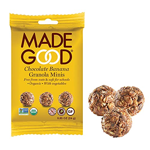 Madegood Chocolate Banana Granola Minis; 28 Count Of Rich Dark C