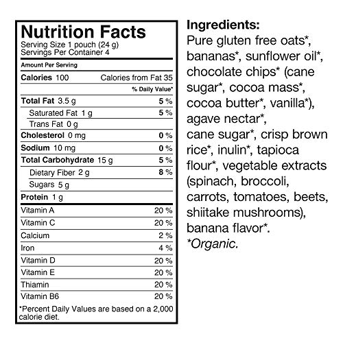 Madegood Chocolate Banana Granola Minis; 28 Count Of Rich Dark C