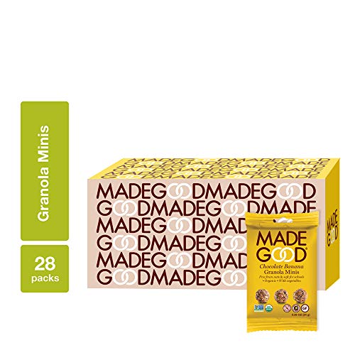 Madegood Chocolate Banana Granola Minis; 28 Count Of Rich Dark C