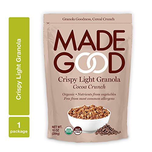Madegood Cocoa Crunch Crispy Light Granola 10 Oz. Package; Nut