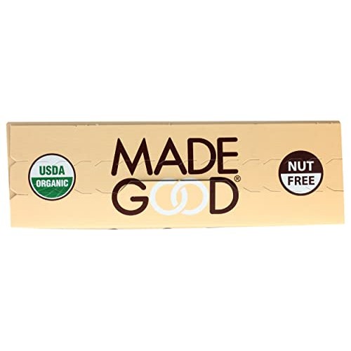 MadeGood Cookies & Crème Granola Bars, 6 Healthy Snack Bars, 0.8...