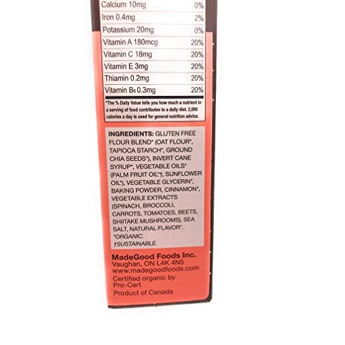 Madegood, Cookies Soft Baked Mini Snickerdoodle Organic, 4.25 Ounce