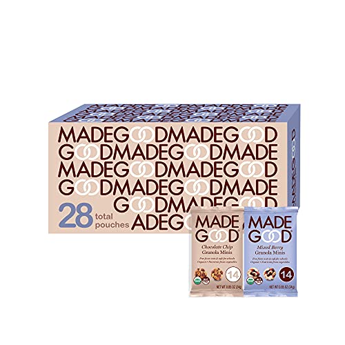 Madegood Granola Minis 28-Bag Variety Pack, 14 Count Chocolate C