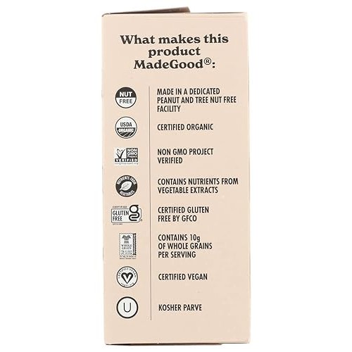 MadeGood Organic Chocolate Chip Granola Minis, 5ct x 0.85oz