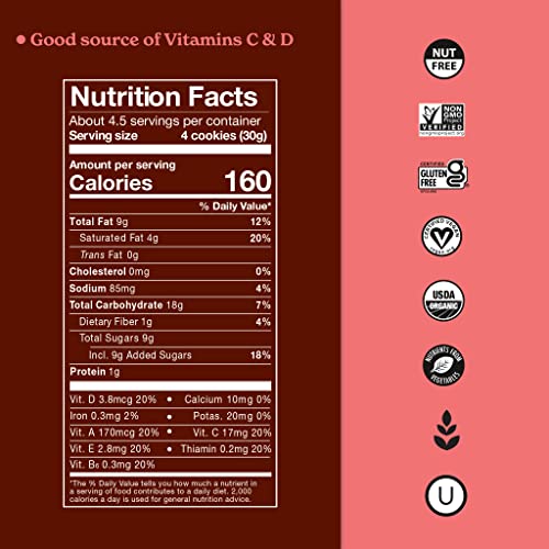 MadeGood Snickerdoodle Crunchy Cookies, gluten-free Cookies - 6 ...