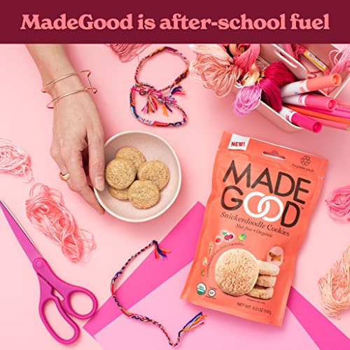 MadeGood Snickerdoodle Crunchy Cookies, gluten-free Cookies - 6 ...