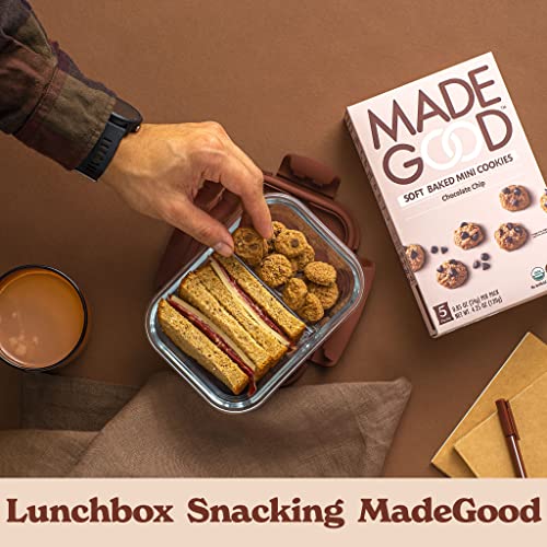 MadeGood Soft Baked Chocolate Chip Mini Cookies, Gluten Free & S...