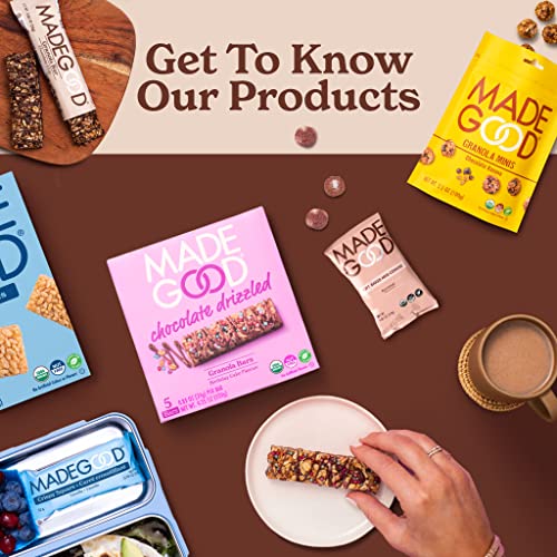 MadeGood Soft Baked Chocolate Chip Mini Cookies, Gluten Free & S...