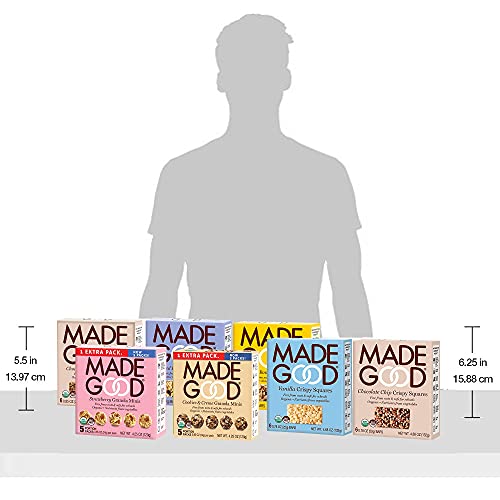 Madegood Healthy Snacks Variety Pack - 7 Box Mix Of Granola Bars