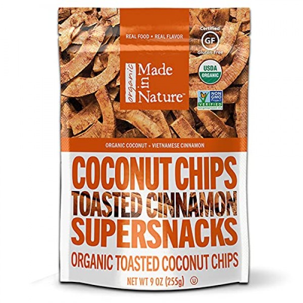 Made in Nature Vietnamese Cinnamon Toasted Coconut Chips, 9 oz -...