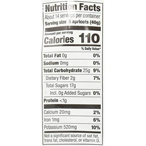 Made In Nature Organic Dried Apricots 16 Oz Pack of 1 - Non-GMO Vegan Dried Fruit Snack