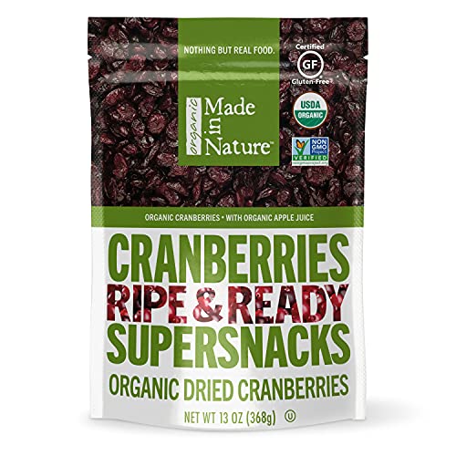 Made In Nature Organic Berries Cranberries, 13Oz.
