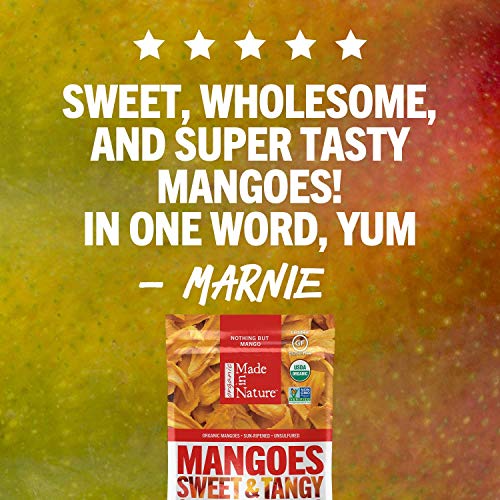 Made In Nature Organic Dried Mangoes, 28Oz - Non-Gmo Vegan Dried