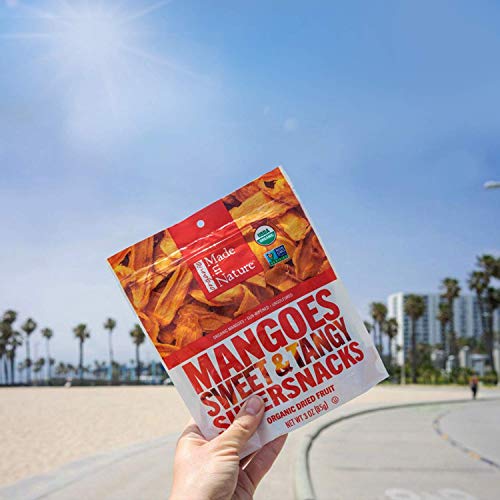 Made In Nature Organic Dried Mangoes, 8 Ounce Pack Of 1 - Non-