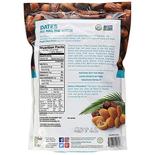 Made In Nature Berries Dates, 32 Ounce Non-Gmo Dried Fruit Snack
