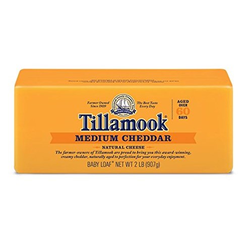 Tillamook Cheese 2Lb Baby Loaf Choose Flavor Below Medium Che
