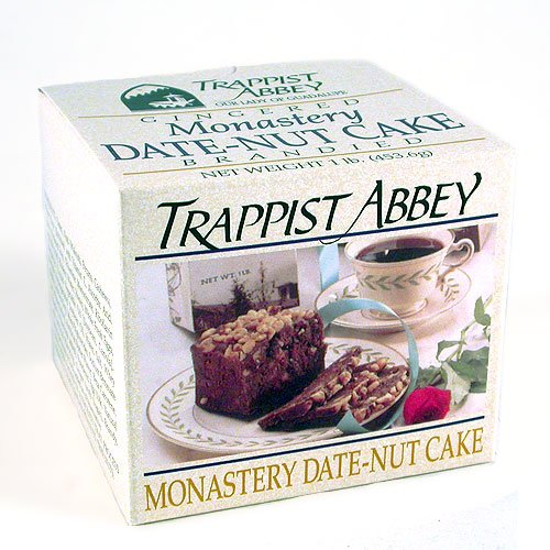 Date-Nut Cake: Trappist Abbey Monastery 1Lb