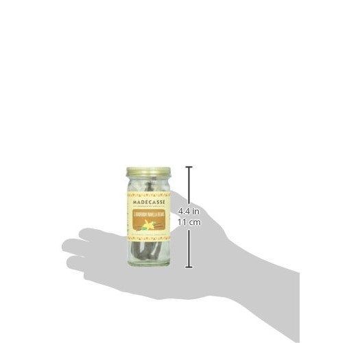 Madecasse Spices Vanilla Beans, 3 Count