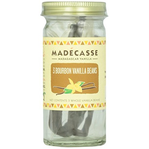 Madecasse Spices Vanilla Beans, 3 Count
