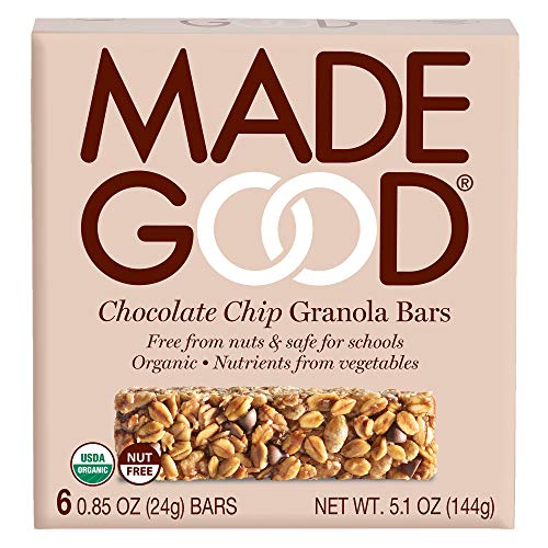 Madegood Chocolate Chip Granola Bars, 6 Pack 36 Bars; Gluten F