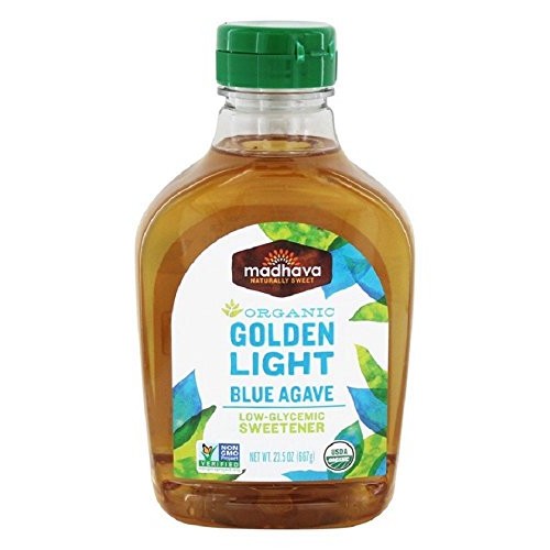 Madhava Organic Agave Nectar, Light, 23.5 Ounce