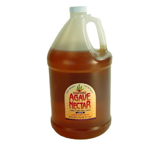 Madhava Organic Light Agave Nectar- Case Of Four 1 Gallon Jugs-